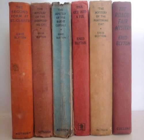 1 LOT OF 6. ENID BLYTON BOOKS