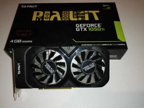 Palit Geforce GTX 1050Ti Dual OC 4GB