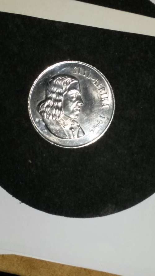 EEN RAND SUID-AFRIKA 1966