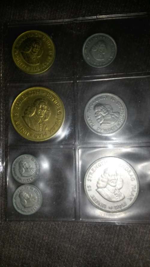 1961 SOUTH  AFRICAN COIN SET