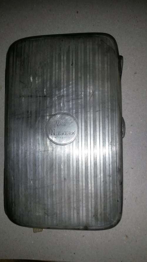 SILVER CIGARETTE CASE