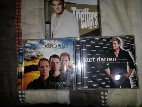 3 CDs Theuns Jordaan Treffers  and Kurt Darren voormaarts mars and Broers Voetspore