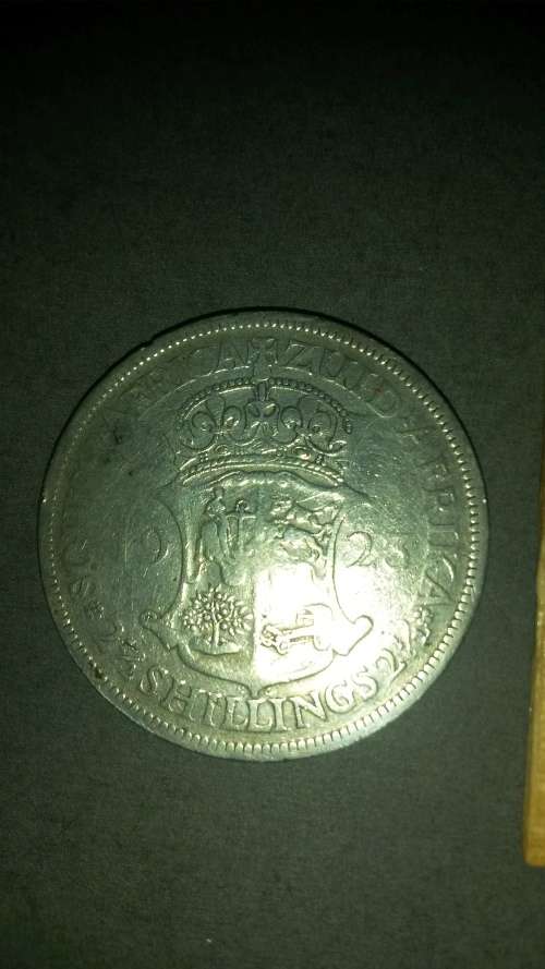1923 Silver Half Crown(First South African Silver half-crown Coin minted)
