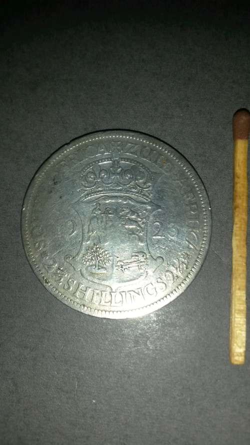 1923 Silver Half Crown(First South African Silver half-crown Coin minted)