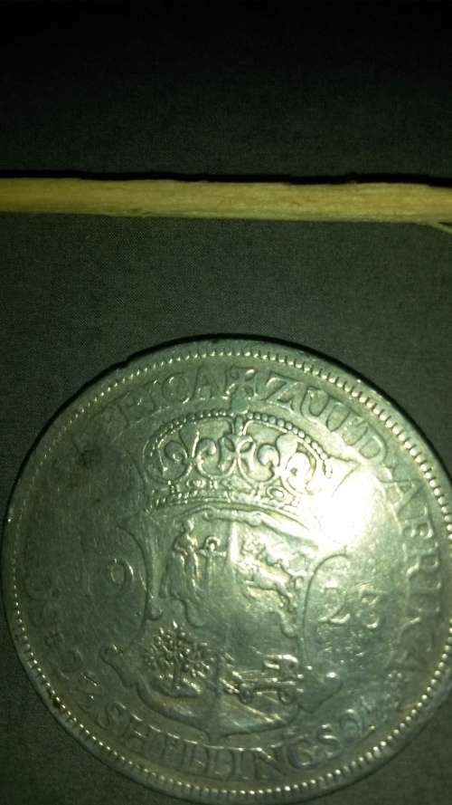 1923 Silver Half Crown(First South African Silver half-crown Coin minted)