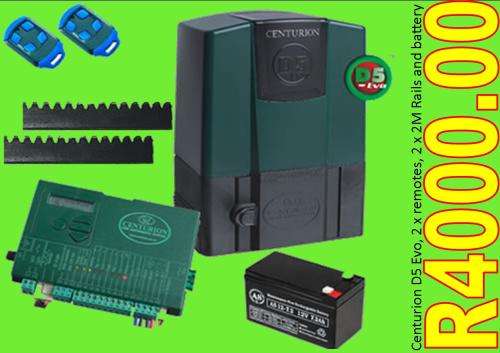 Centurion D5 EVO Gate motor - KIT ***AUTHORIZED SUPPLIERS *** (NEW)