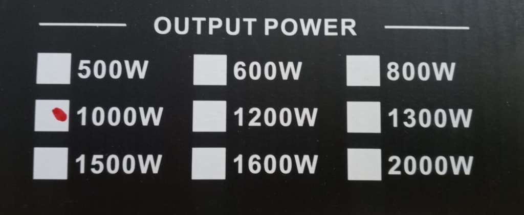 1000w Inverter
