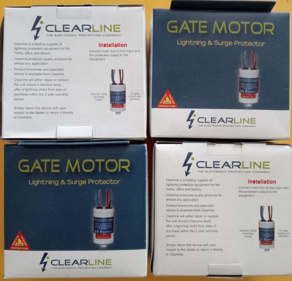 Clearline Gate Motor Surge Protection