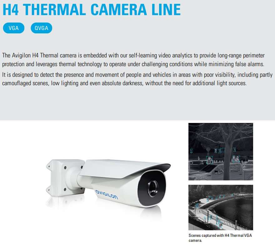Avigilon Thermal Camera