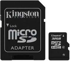 KINGSTON 32GB Micro SD Card + Adapter ***FREE SHIPPING ***