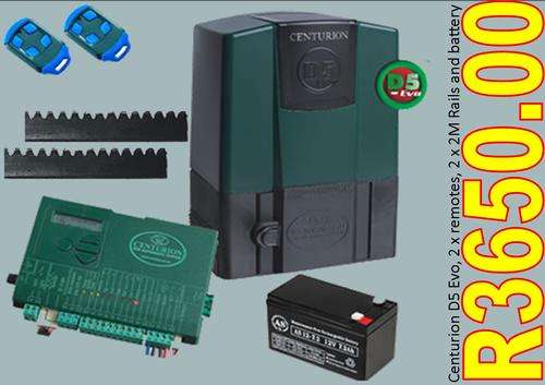 Centurion D5 EVO Gate motor - Full kit ***AUTHORIZED DISTRIBUTORS ***