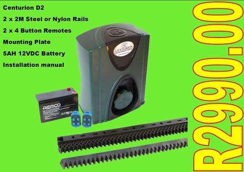 CENTURION D2 Domestic Sliding Gate Motor Kit ***AUTHORIZED DISTRIBUTORS***