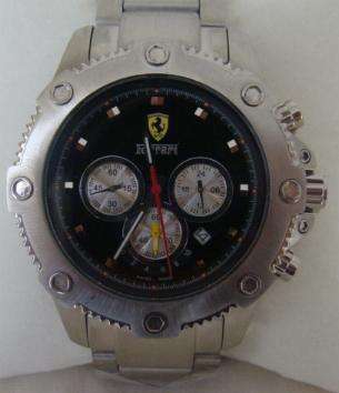 **FERRARI** Mens Chronograph in Solid Stainless Steel. ** ABSOLUTE STUNNER!!**