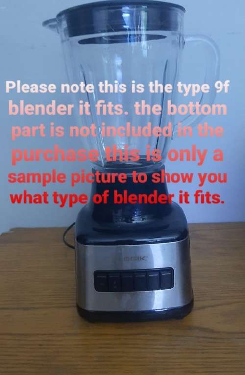 Replacement jar with blade included for Logik blender with lid