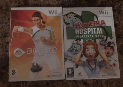 WII games x 2 (One bid for both)