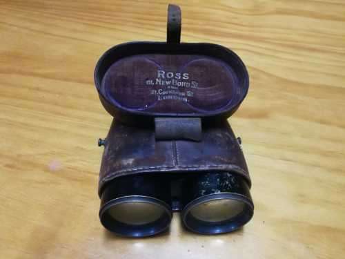 Ross Antique United Service Pre World War 2 Binoculars