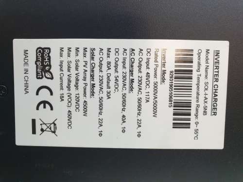 5000W Mecer Inverter