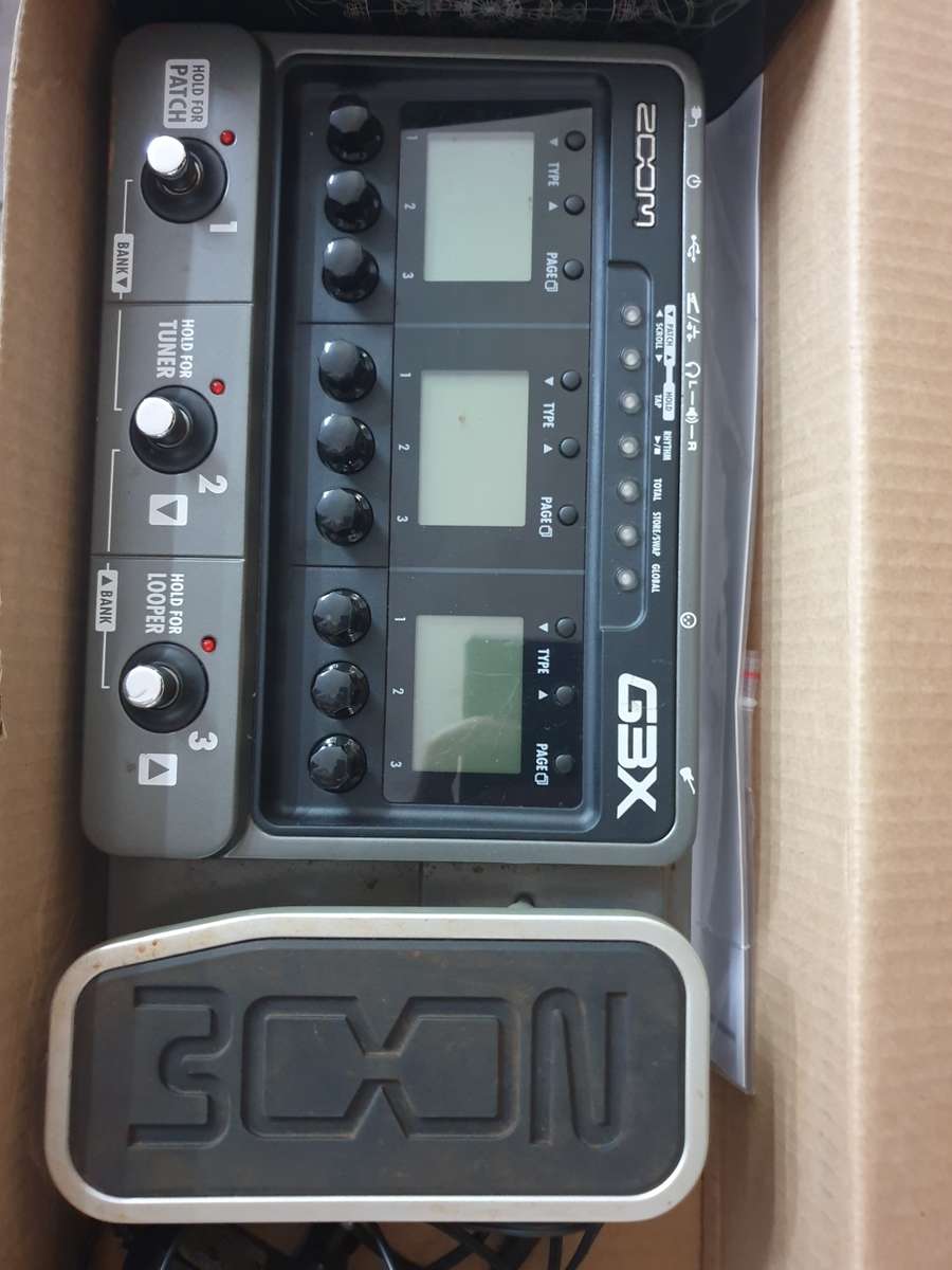 G3X Zoom Guitar Pedal