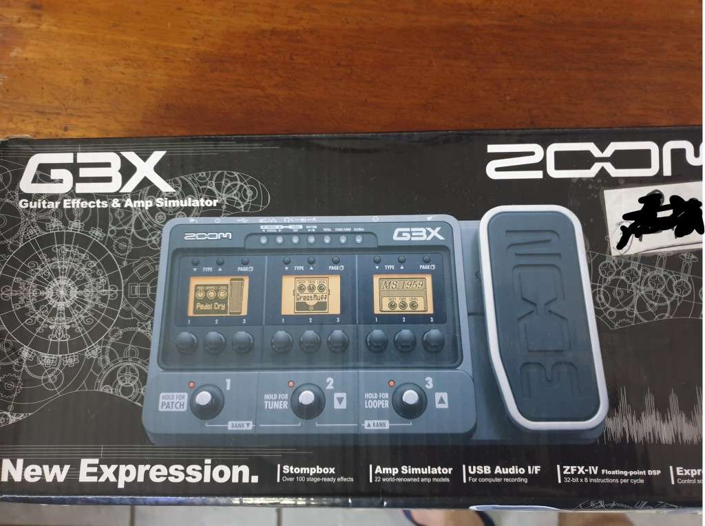 G3X Zoom Guitar Pedal