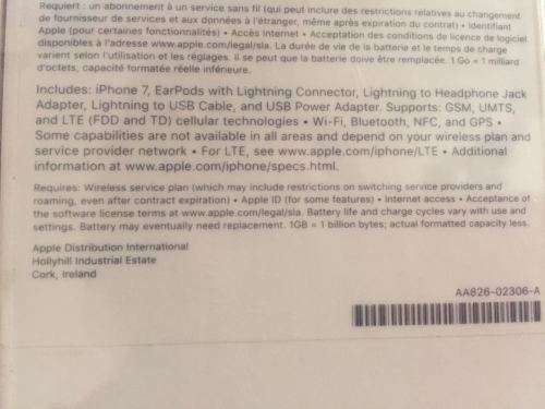 Apple iPhone 7 32 GB Black