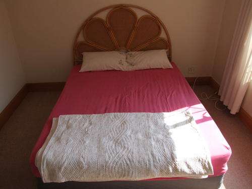 Queen Size Bed, Matress & Headboard.