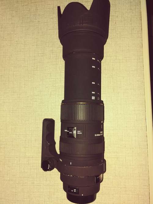 Sigma APO 50-500mm f4-6.3 EX DG HSM Lens for Canon digital SLR camers.