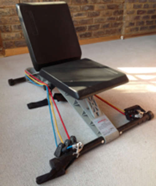 Mini Max portable exercise bench.