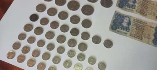 Lot of Old South African coins R1, 50c, 20c, 10c, 5c