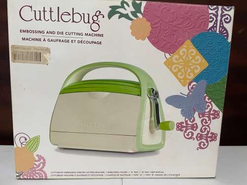 Cuttlebug Embossing and Die Cutting Machine
