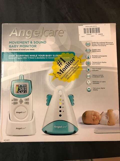 Angelcare AC401 Movement & Sound Baby Monitor