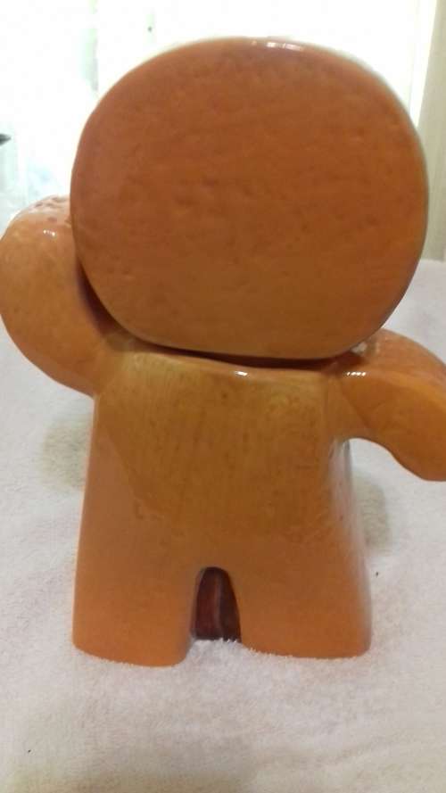 Ceramic Gingerbread Man Cookie Jar