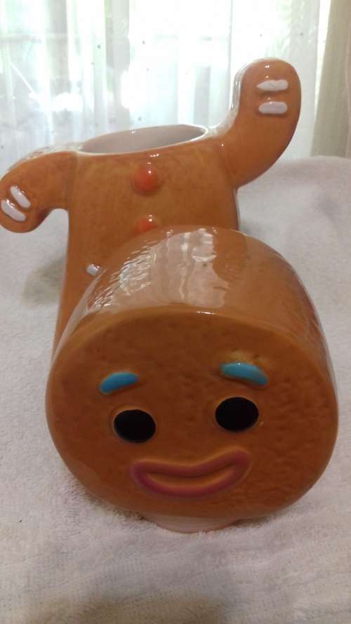Ceramic Gingerbread Man Cookie Jar