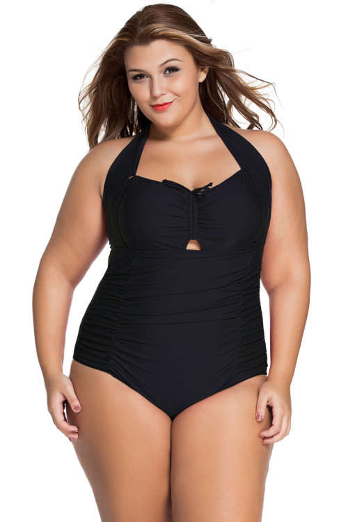 **PLUS SIZE** FLATTERING DESIGN SWIMSUIT