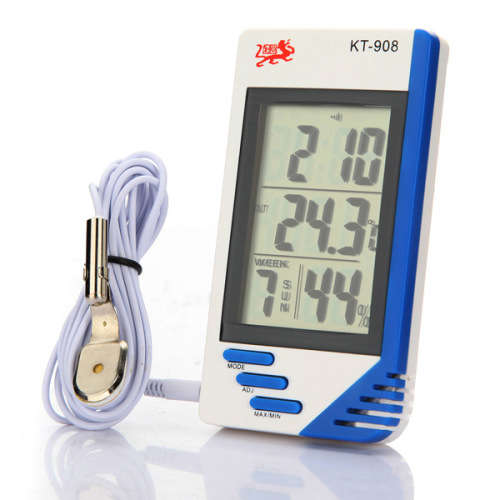Big Screen Indoor And Outdoor Temperature Hygrometer