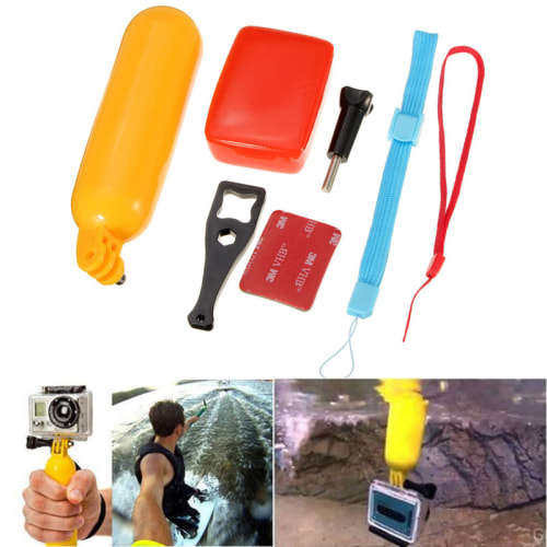Red Floaty Sponge With Floating Hand Grip for GoPro HD Hero 1 2 3 3 Plus 4