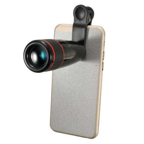 12X Zoom Clip-on Phone Telescope Telephoto Camera Lens
