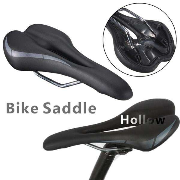 Hollow MTB Road Bicycle Saddle Soft Pad Seat