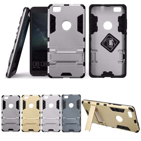 TPU+PC Hybrid Shockproof Stand Hard Case Cover For HUAWEI P8 Lite (FREE SHIPPING)