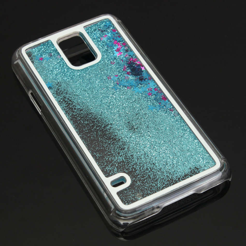 Glitter Bling Case Cover Quicksand Style For Samsung Galaxy S5 i9600