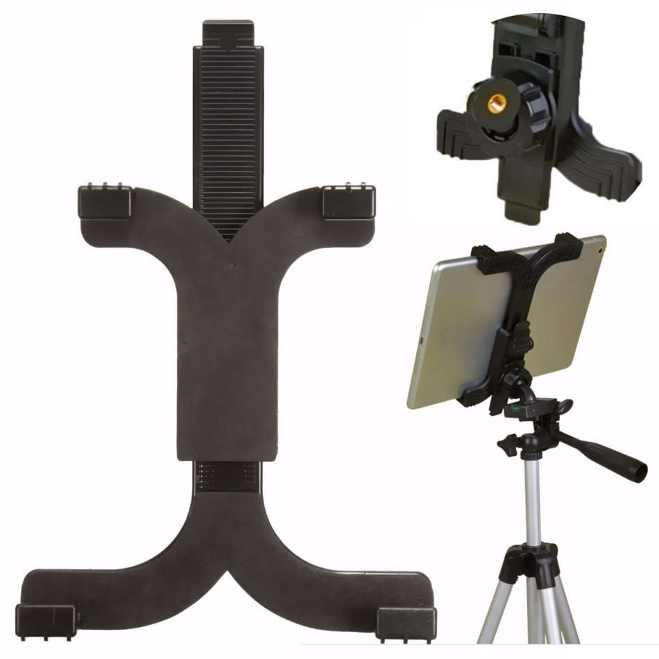 Self-Stick Tripod Stand Holder Tablet Bracket 7 To 11 Inch Tablet