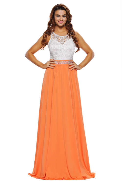LOCAL STOCK Satin & Lace Sleeveless Maxi Dress Formal Cocktail Party Night Club Evening Wear
