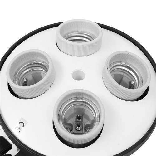 Photography Photo Studio Lighting 4 Socket Lamp Holder with 50x70CM Softbox