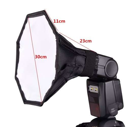 12 Inch Universal Octagon Softbox Diffusers Umbrella Flash Speedlite Cover