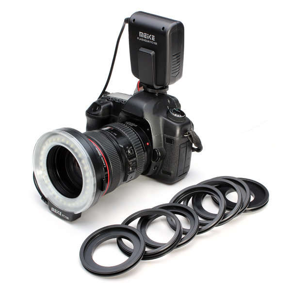 Macro Ring Flash Light For Nikon Canon Fuji DSLR Camera