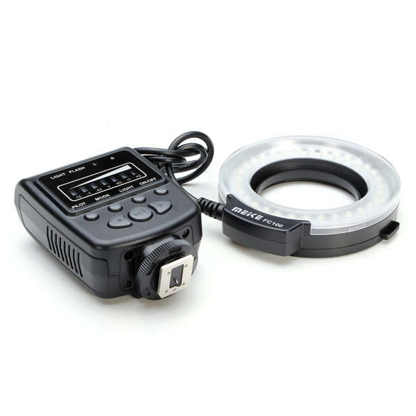 Macro Ring Flash Light For Nikon Canon Fuji DSLR Camera