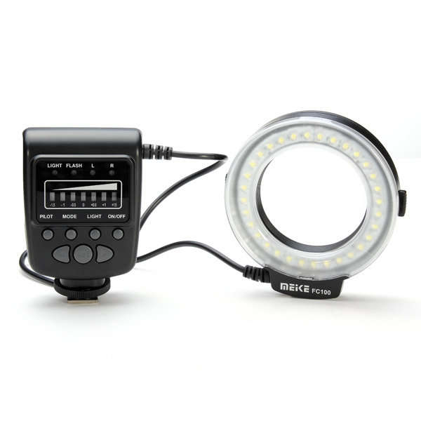 Macro Ring Flash Light For Nikon Canon Fuji DSLR Camera