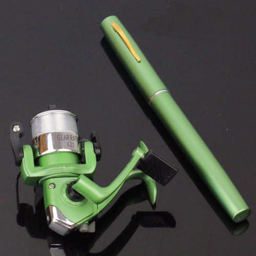 1.4M Aluminum Alloy Telescopic Fishing Rod Portable Rod Reel Line Combo