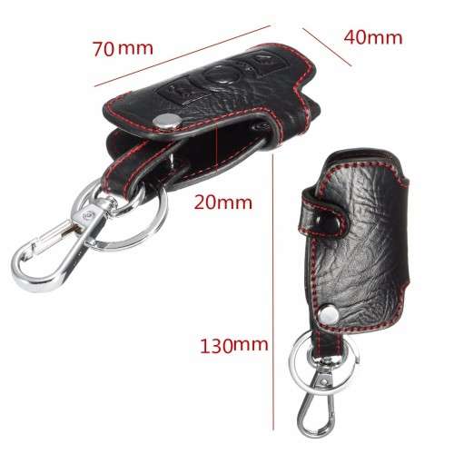 Car Remote Key Case Black Key Cover for BMW 1 3 5 6 Series 128i 328i