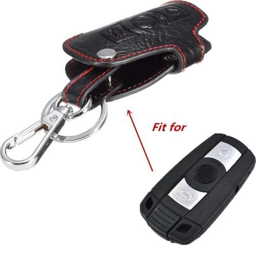 Car Remote Key Case Black Key Cover for BMW 1 3 5 6 Series 128i 328i
