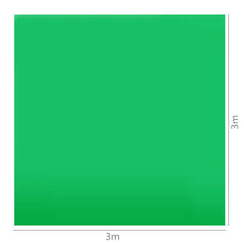 10x10ft 3x3m Chromakey Green Screen Muslin Backdrop Photography Background Studio Equipment